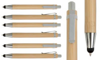 Penna a scatto in bambu