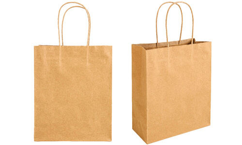 Shopper in carta riciclata 100 gr Stampa il tuo logo