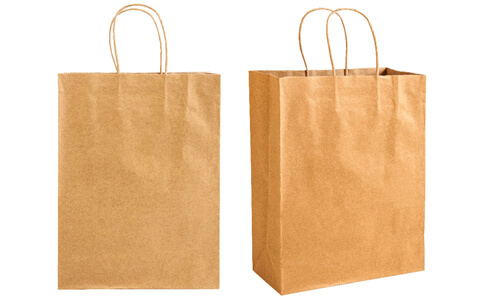 Shopper in carta riciclata Stampa il tuo logo