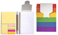 Block notes, copertina arcobaleno