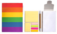 Block notes, copertina arcobaleno