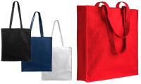 Shopper in cotone - poliestere riciclato