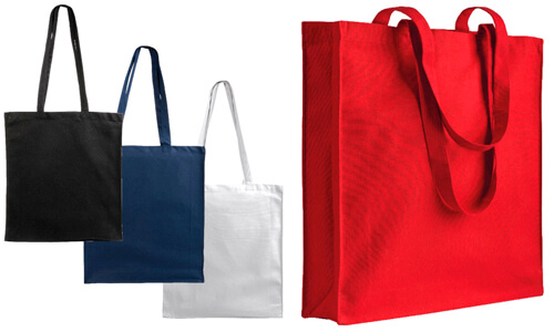 Shopper in cotone - poliestere riciclato Personalizzali con il tuo logo