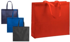 Shopper termosaldata in R-pet con soffietto