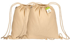 Zainetti in cotone biologico 220 gr