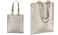Shopper in policotone brillante