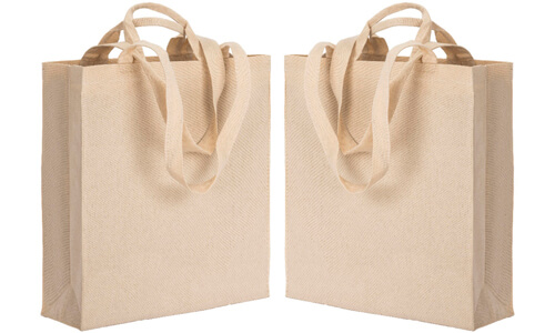 Shopper con doppi manici Stampa il tuo logo