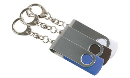 Chiavetta portachiave USB 16 GB Stampa il tuo logo