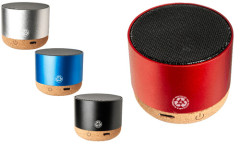 Mini altoparlante con base in sughero
