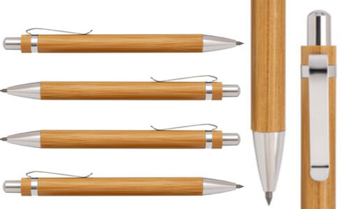 Penna in bambù Stampa la tua Pubblicità