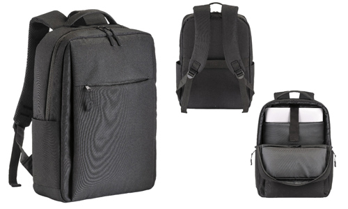 Zaino porta pc 15 pollici PET riciclato personalizzabile con il tuo logo