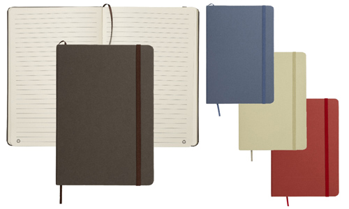 Quaderno copertina realizzata con residui frutta Stampa il tuo logo