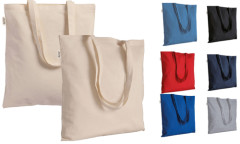 Shopper cotone poliestere riciclato 220 g/mq 