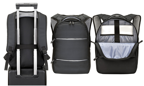 Zaino porta pc in poliestere con rivestimento in PU Personalizzali con il tuo logo