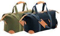 Borsa duffle in canvas riciclato