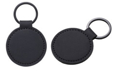 Portachiavi rotondo soft PU