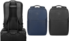 Zaino porta pc strutturato in poliestere twill