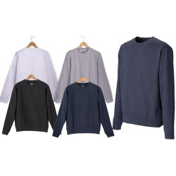 Felpa girocollo Tessuto Rigenerato Felpa girocollo Tessuto Rigenerato