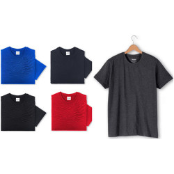 T-shirt colorata in cotone Biologico