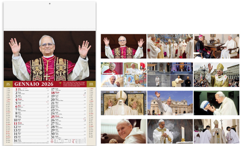Calendari con foto di Papa Francesco Calendari con foto di Papa Francesco