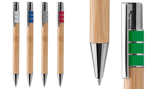 Penna in BAMBOO personalizzabile con la tua grafica