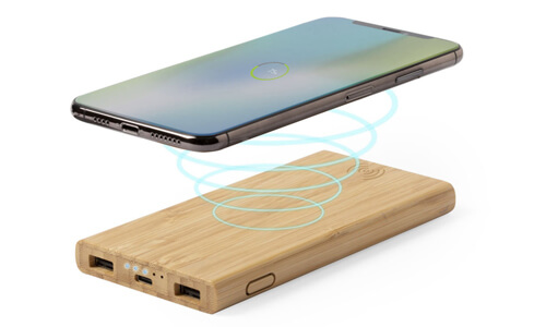 Power bank BAMBOO POWER promozionali