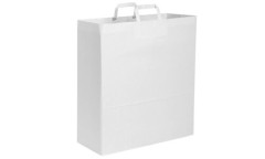 Sacchetti in carta kraft bianca 45x48x15