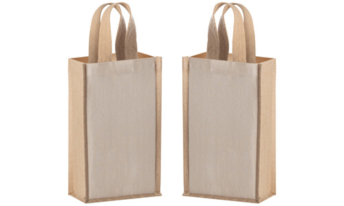 Borsa porta bottiglia DOUBLE PRESENT Stampa il tuo logo