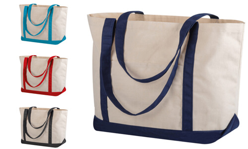 Borsa in cotone canvas personalizzabili
