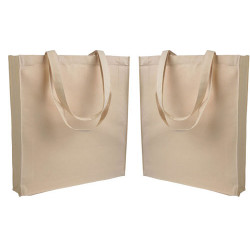 Shopper con soffietto Canvas 280 gr Shopper con soffietto Canvas 280 gr