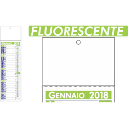 Calendario tipo Cinesino colori Fluo Calendario tipo Cinesino colori Fluo