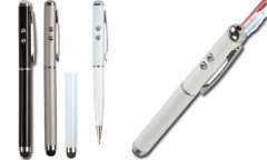Penna in Metallo con Laser