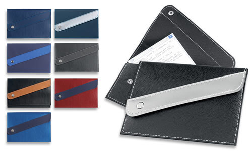 Organizer Porta Documenti Auto Con Chiusura Magnetica – Vano Portaoggetti Per Libretto, Assicurazione, Patente – Universale (Marmo Bianco)