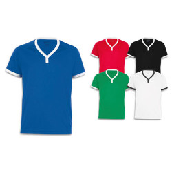 Maglietta bambino manica corta, sportiva in poliestere