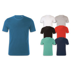 Maglietta girocollo a scollo profondo Maglietta girocollo a scollo profondo