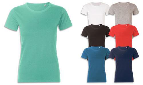 T-shirt donna, cotone - 200 gr.