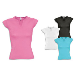 Maglia donna, scollatura a spacco Maglia donna, scollatura a spacco