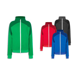 Felpa bambino tempo libero, Full Zip Bicolor Felpa bambino tempo libero, Full Zip Bicolor