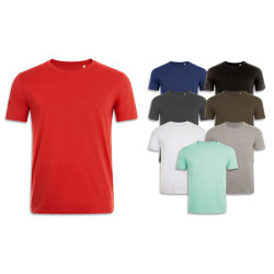 T-shirt cotone Ringspun, tessuto morbido T-shirt cotone Ringspun, tessuto morbido