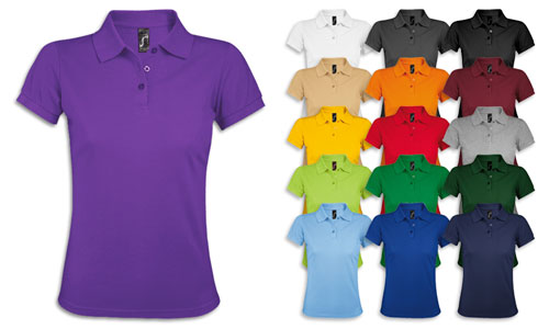 Polo donna, stile classico ed ampia gamma di colori