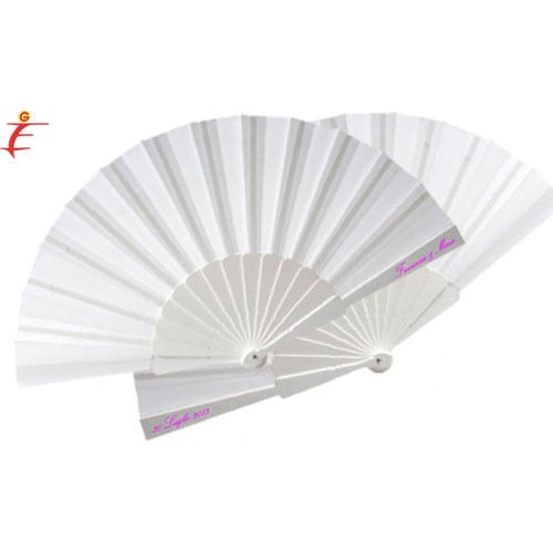 Generico 60 Pezzi VENTAGLI VENTAGLIO Bianchi Per